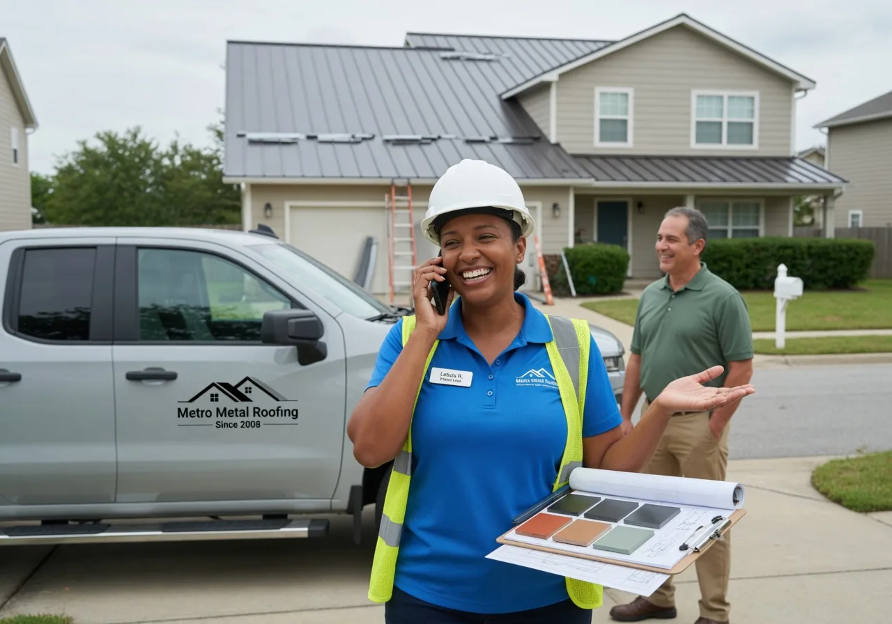 Storm Damage Metal Roof Repair in Oilville, VA